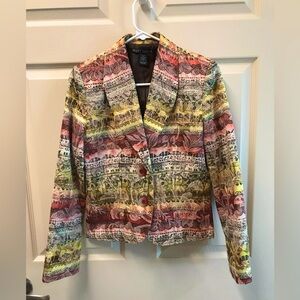 Vintage Scott Taylor Brocade Blazer